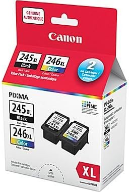 Canon PG-245XL/CL-246XL Ink Cartridge Black/Color Value Pack