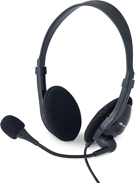 Stereo Headset with Microphone and In-Line Remote