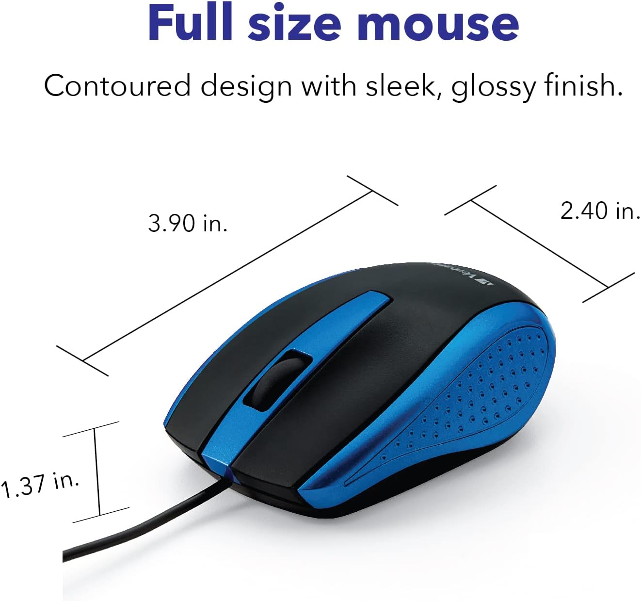 Verbatim Wired USB Computer Mouse