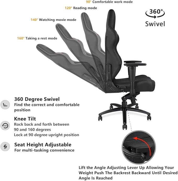 Anda Seat Dark Wizard Premium Gaming Style Office Chair