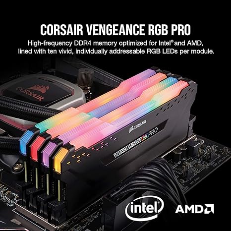 VENGEANCE® RGB PRO 16GB (2 x 8GB) DDR4 RAM