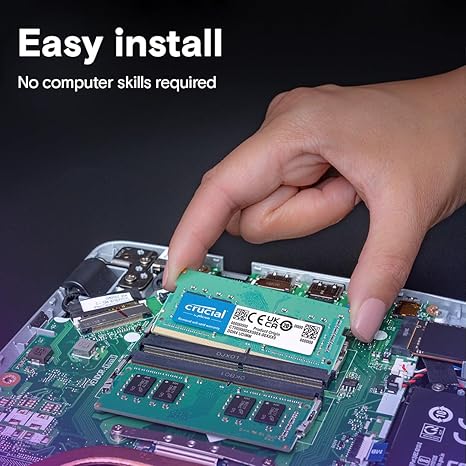 Crucial Laptop 16GB Kit (8GBx2) DDR4-3200 SODIMM