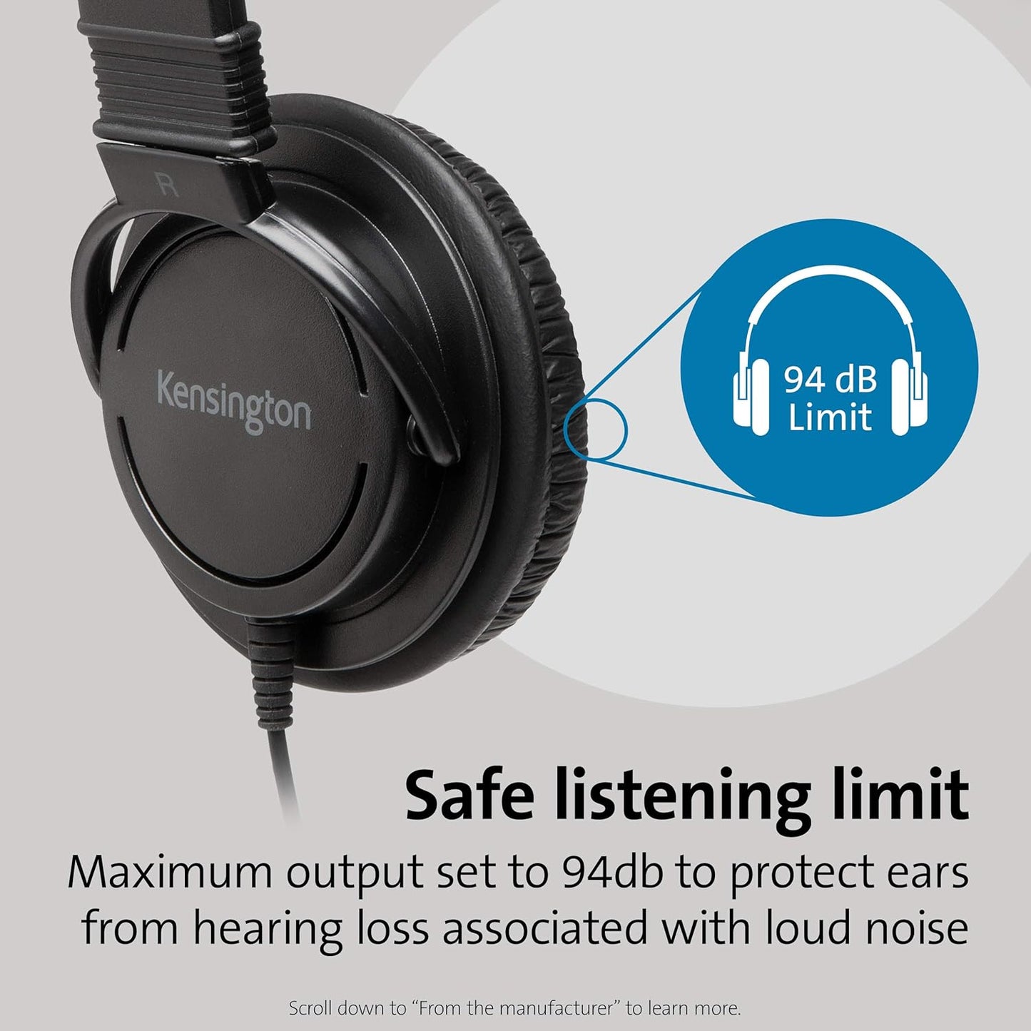 Kensington USB-A Hi-Fi Headphones K97600WW