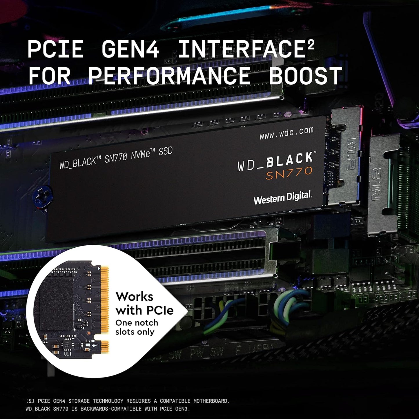 Western Digital Black SN770 NVMe SSD 1TB