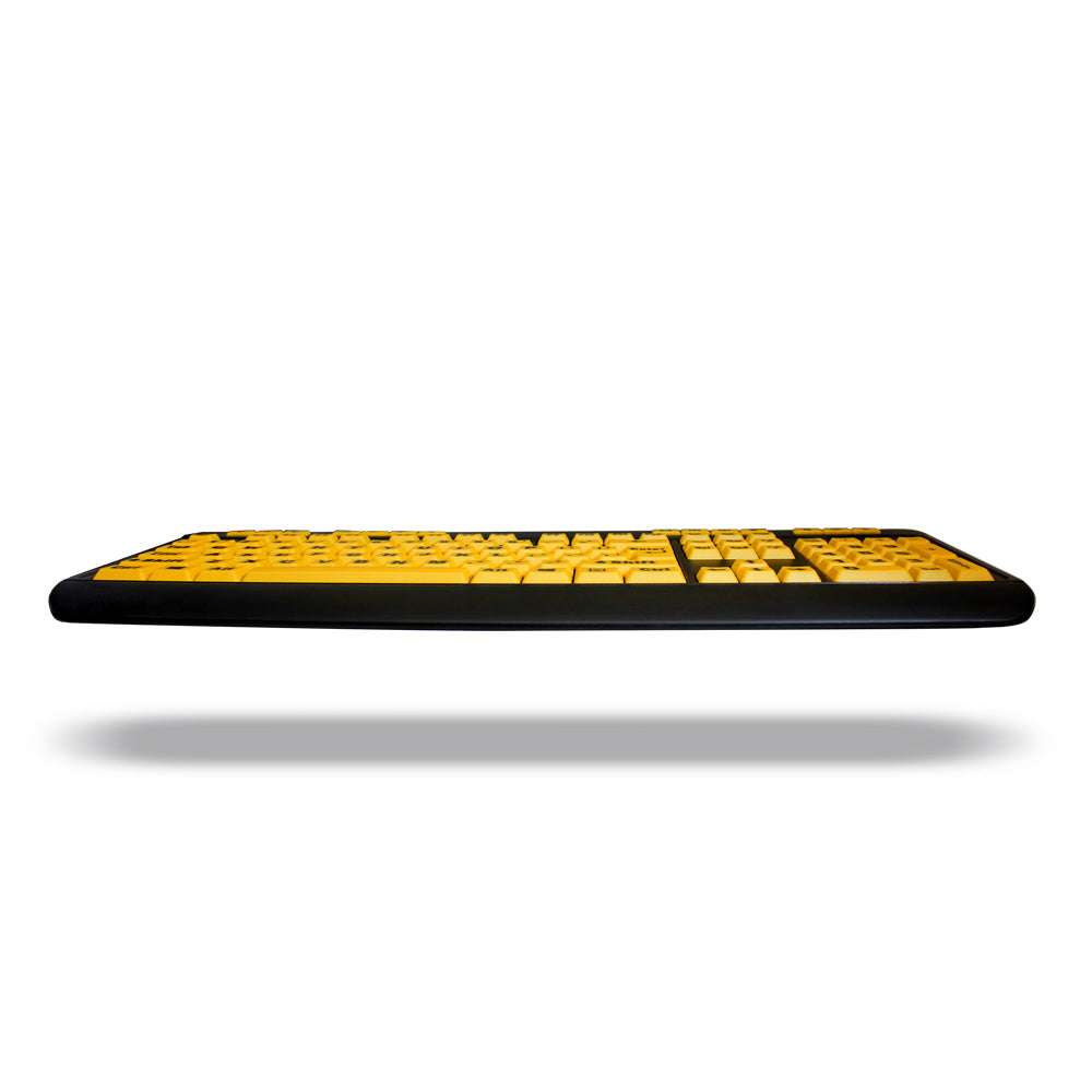 Adesso Luminous 4X Large Print Multimedia Desktop Keyboard