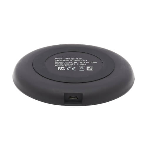 10W Qi Certified Wireless Charging Pad for iPhone/Android