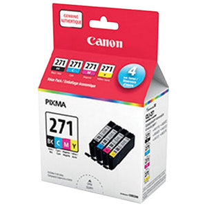 Canon CLI-271 Ink Tank BK/C/M/Y - 4-pack