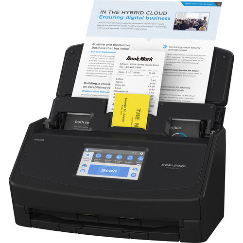 ScanSnap iX1600 Wireless or USB scanner for Mac or PC