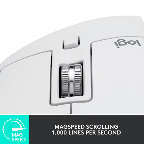 Logitech MX Master 3S Wireless Mouse (Pale Gray)
