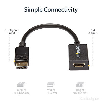 DisplayPort to HDMI Adapter Converter