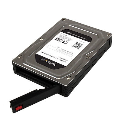 2.5” to 3.5” SATA Aluminum Hard Drive Adapter Enclosure with SSD / HDD Height up