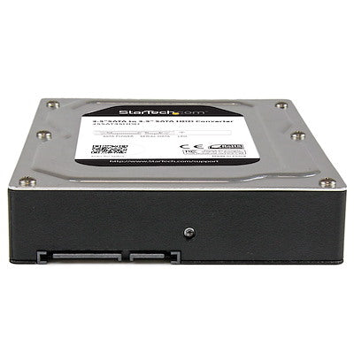 2.5” to 3.5” SATA Aluminum Hard Drive Adapter Enclosure with SSD / HDD Height up