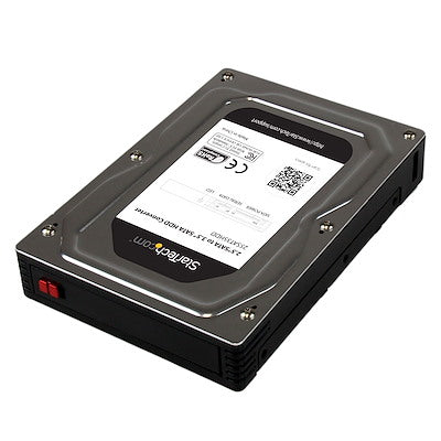 2.5” to 3.5” SATA Aluminum Hard Drive Adapter Enclosure with SSD / HDD Height up