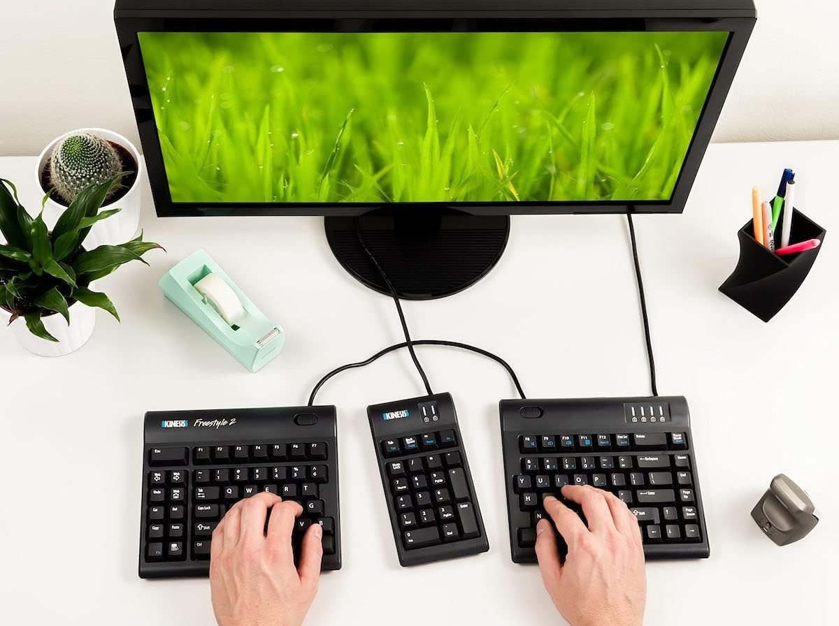 Kinesis KB800PB-us Freestyle2 Ergonomic Split Keyboard 9"