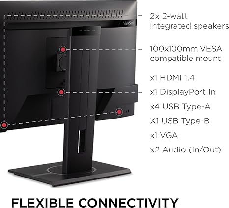 ViewSonic VG2240 22” Full HD Ergonomic Business Monitor