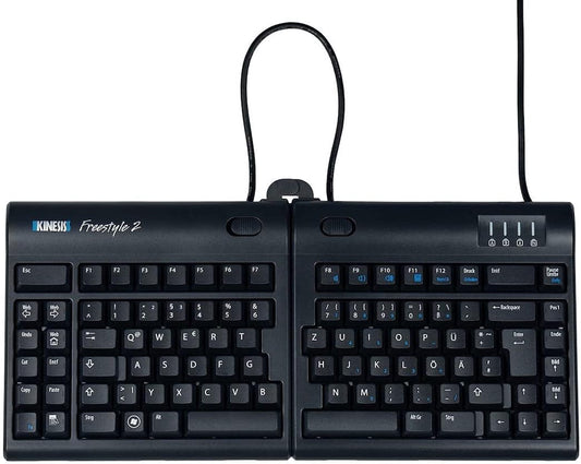 Kinesis KB800PB-us Freestyle2 Ergonomic Split Keyboard 9"