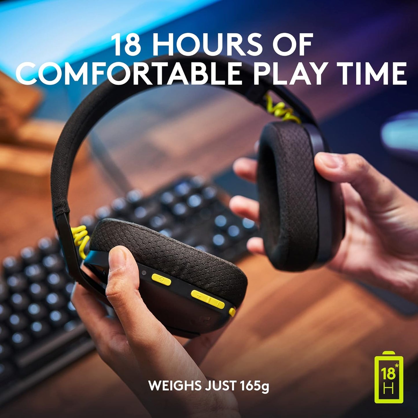Logitech G435 LIGHTSPEED and Bluetooth Wireless Gaming Headset
