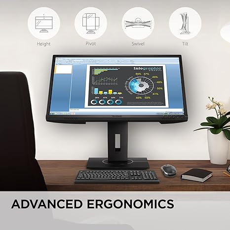ViewSonic VG2240 22” Full HD Ergonomic Business Monitor