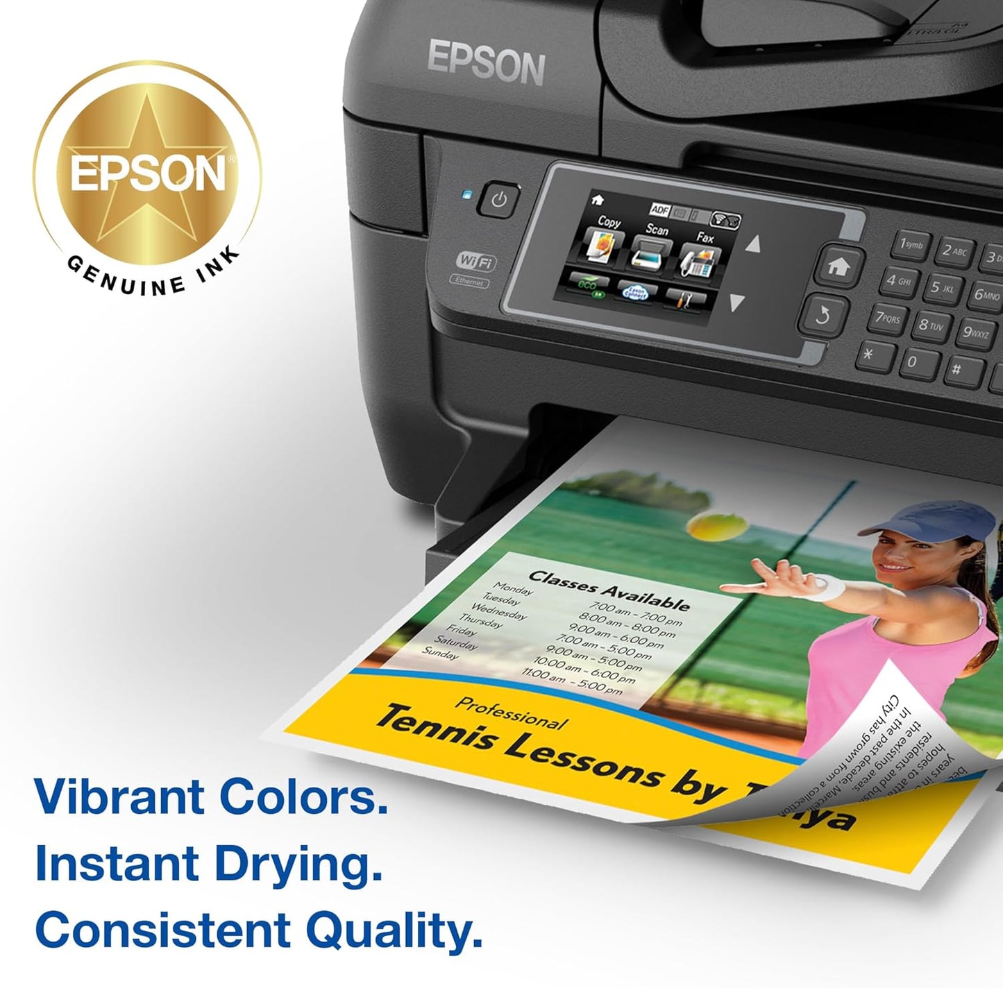 Epson 220, Color Ink Cartridges, C/M/Y 3-Pack (T220520)