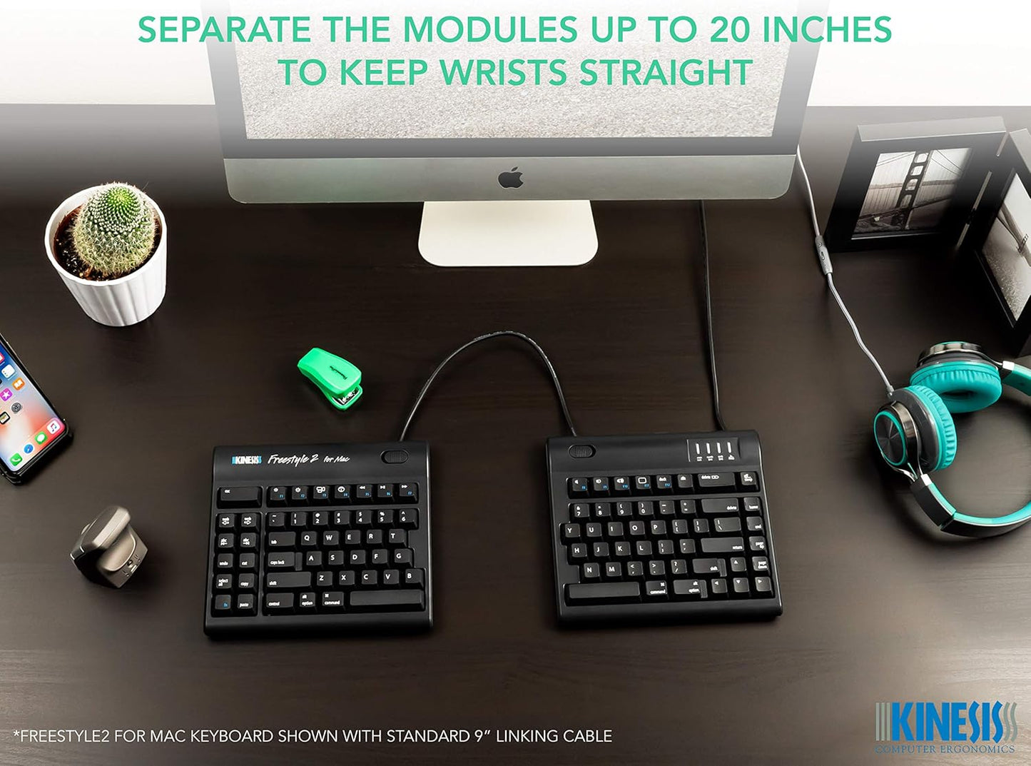 Freestyle2 ergonomic keyboard for Mac - KB800HMB-US