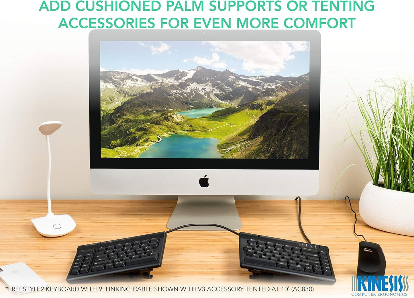 Freestyle2 ergonomic keyboard for Mac - KB800HMB-US