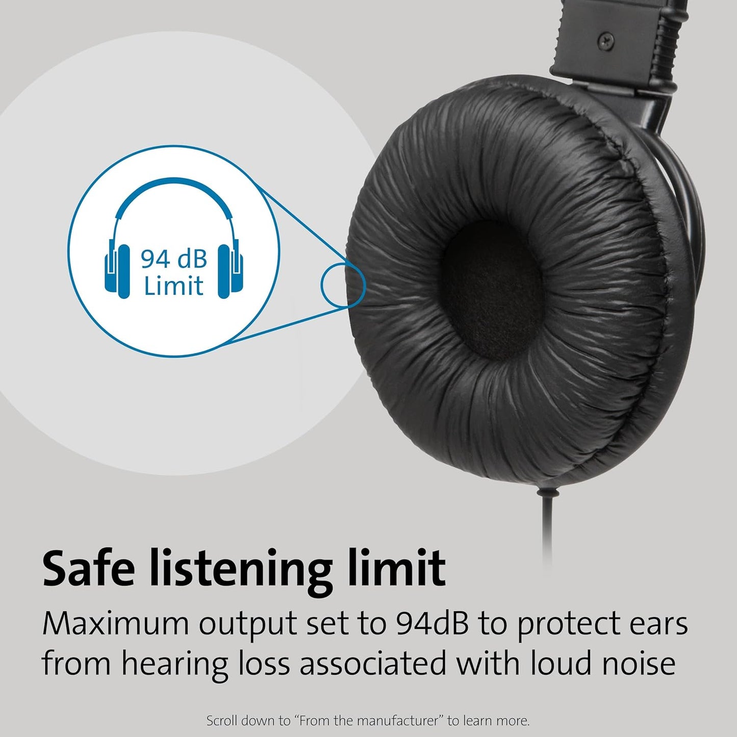 Kensington USB-A Headset with Microphone K97601WW