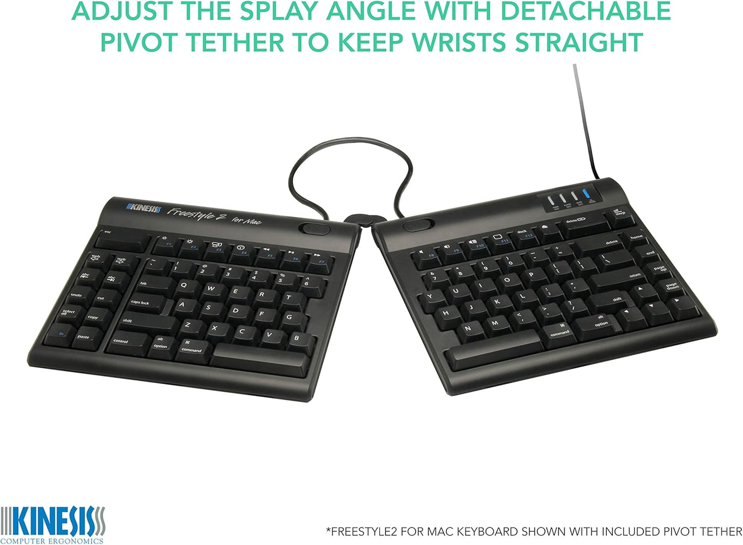 Freestyle2 ergonomic keyboard for Mac - KB800HMB-US