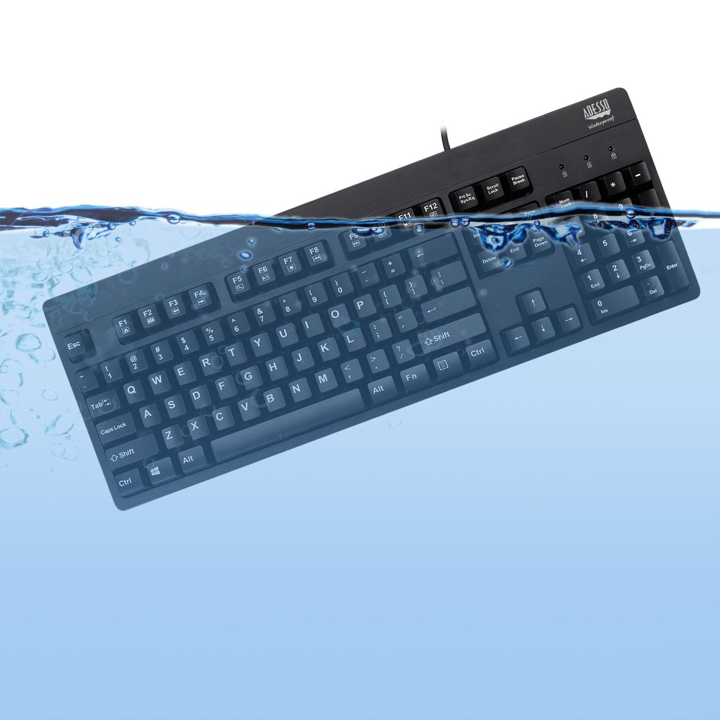 EasyTouch™ 630UB - Antimicrobial Waterproof Keyboard