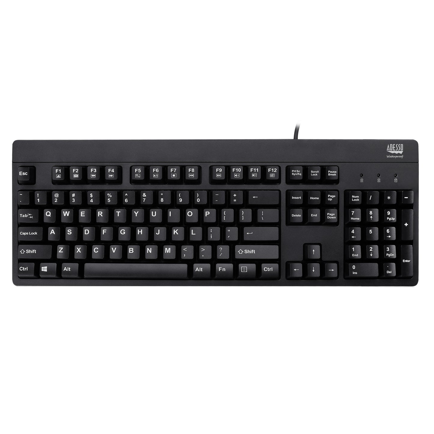 EasyTouch™ 630UB - Antimicrobial Waterproof Keyboard