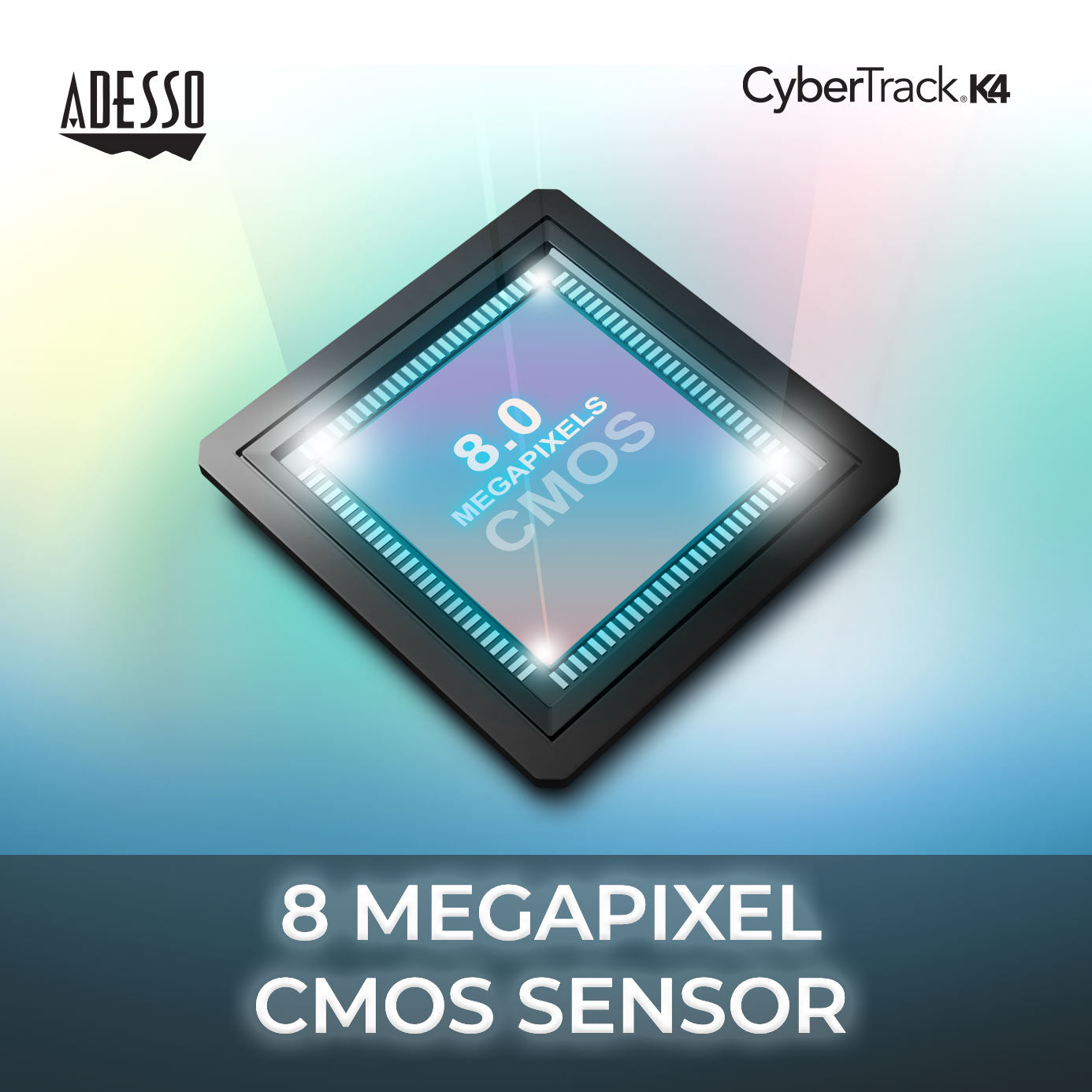 Adesso CyberTrack K4 Ultra HD Fixed Focus Webcam