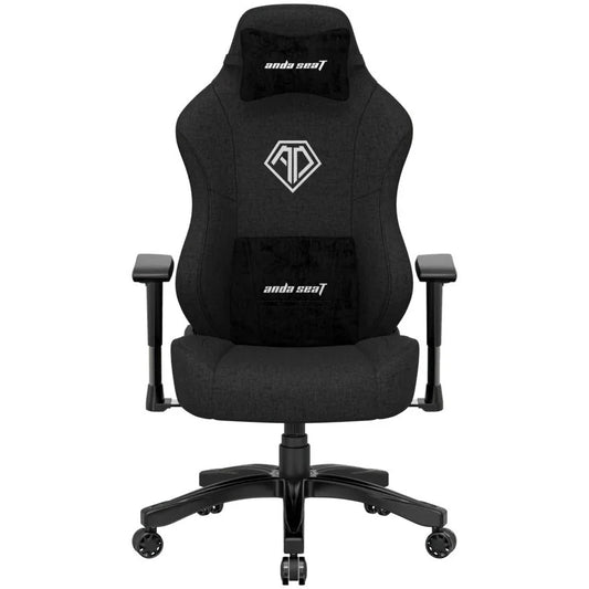 Andaseat Phantom King Premium Gaming Chair w/ Extra Large Size, Black
