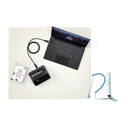 24x27.5in Beige Desktop Anti-Static Mat - TAA