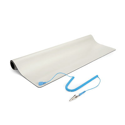 24x27.5in Beige Desktop Anti-Static Mat - TAA
