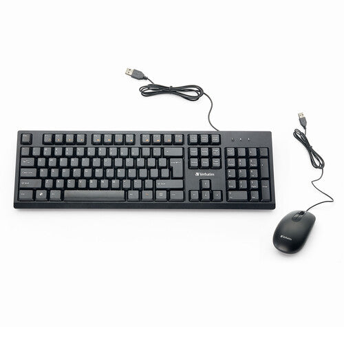 Verbatim Wired Keyboard and Mouse Bundle